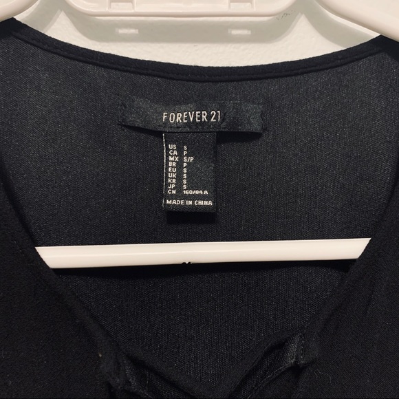 Forever21 lace-up dress with attached slip - Picture 6 of 6